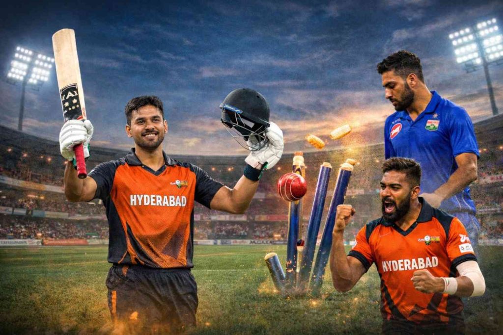 Hyderabad vs Bengal Highlights – Aman Rao double century leads Hyderabad to big Vijay Hazare Trophy 2026 win in Rajkot